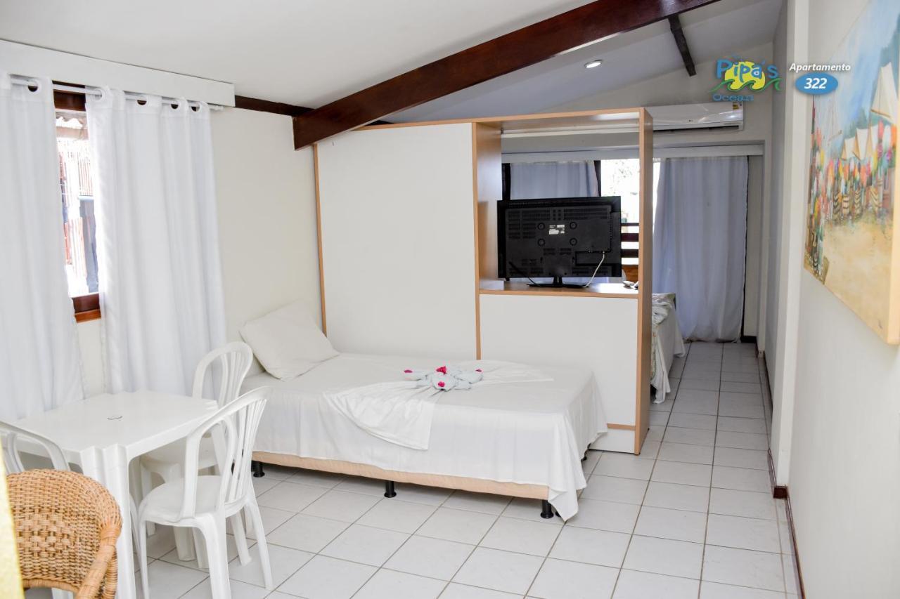 Apart Hotel Pipa'S Ocean - Flat 322 Praia de Pipa Exterior photo